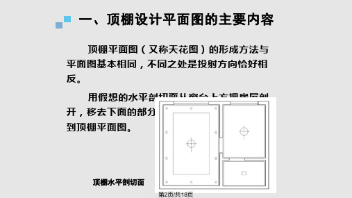 情境四家居空间施工图设计项目顶棚设计平面图讲义