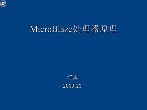 第二章_MicroBlaze处理器原理