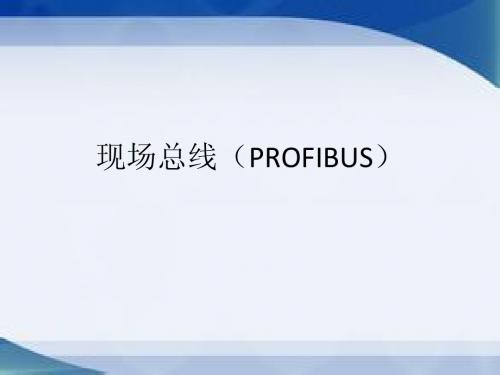 PROFIBUS简介