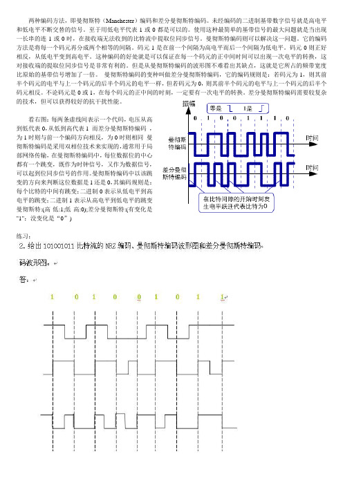 曼彻斯特编码