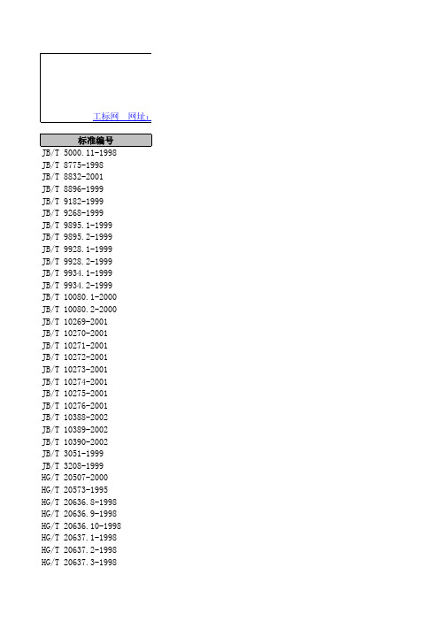 工业自动化系统标准