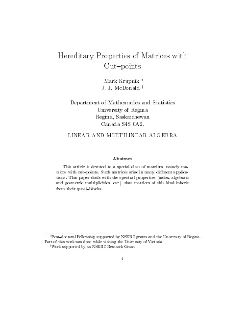 LINEAR AND MULTILINEAR ALGEBRA