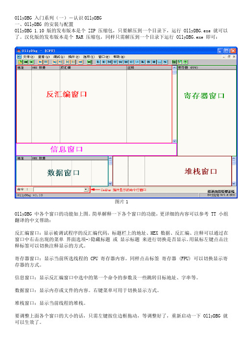 OllyDBG图文入门教程资料