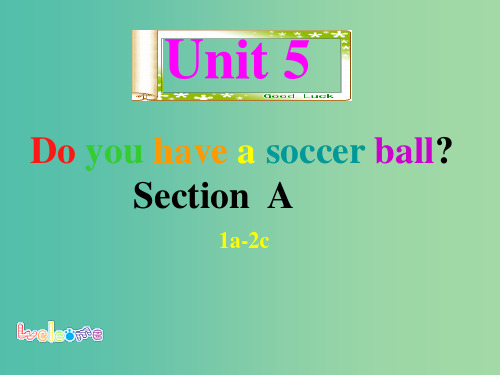 七年级英语上册 Unit 5 Do you have a soccer ball Section A