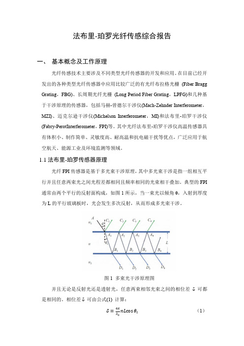 法布里-珀罗光纤传感综合报告