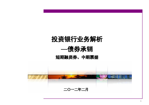 短融、中票方案策划