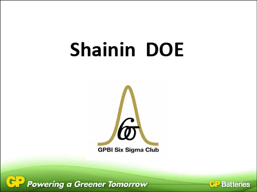 10_Shainin DOE