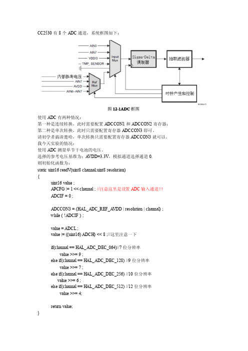 CC2530的AD发现