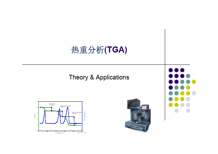 热重分析(TGA)完全版资料