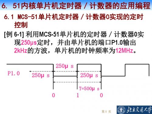 陈连坤版单片机原理及应用——第六章PPT