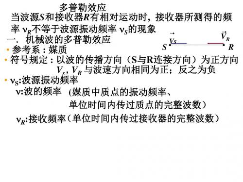 高二物理多普勒效应3