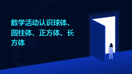 2024数学活动认识球体、圆柱体、正方体、长方体