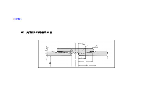 美国石油管螺纹标准度