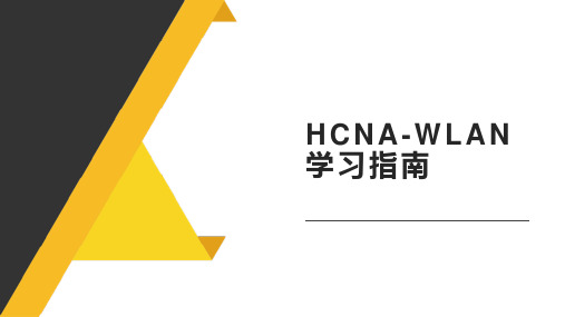 HCNA-WLAN学习指南