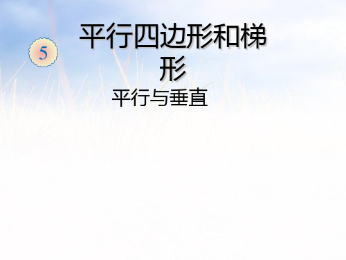 202X人教版四年级数学上册《平行与垂直》优质课课件.ppt