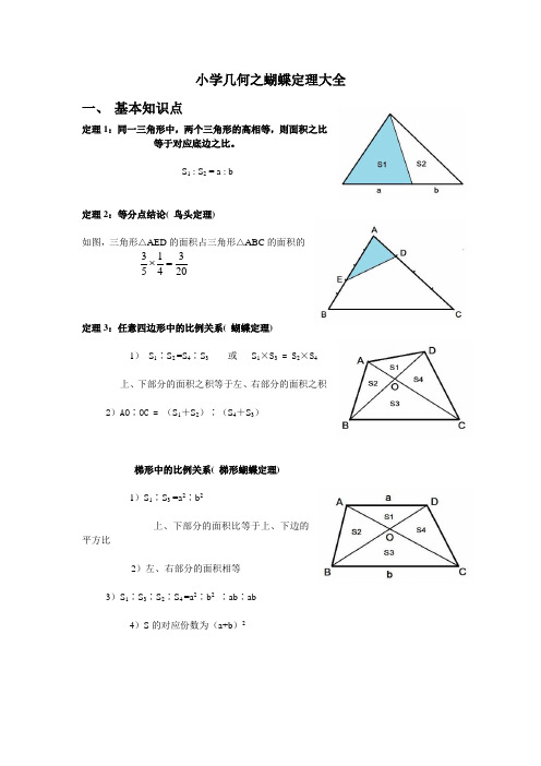 小学几何之蝴蝶定理大全