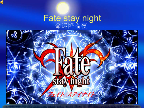 Fate stay night