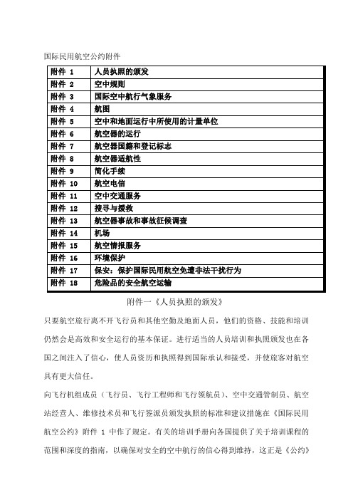 国际民用航空公约 