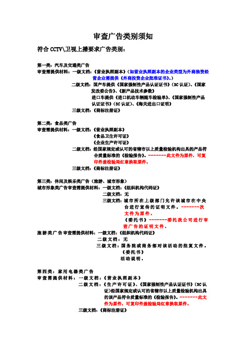 广告审查须知(1)