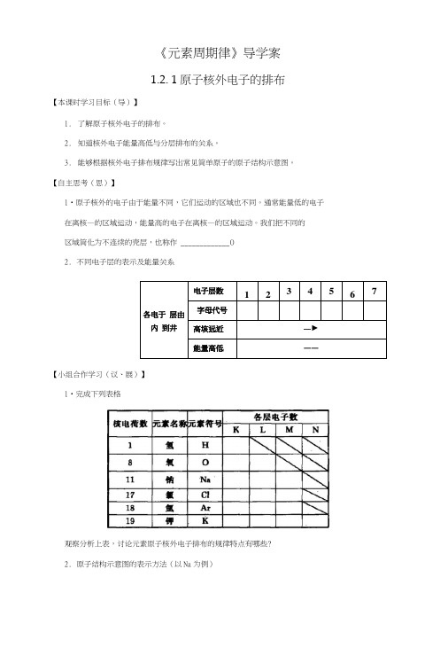 《元素周期律》导学案2.docx