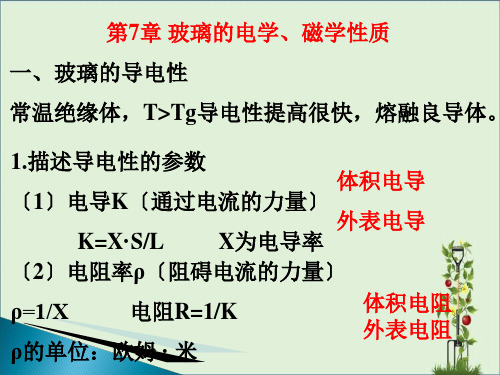 7-玻璃的电学、磁学性质解析