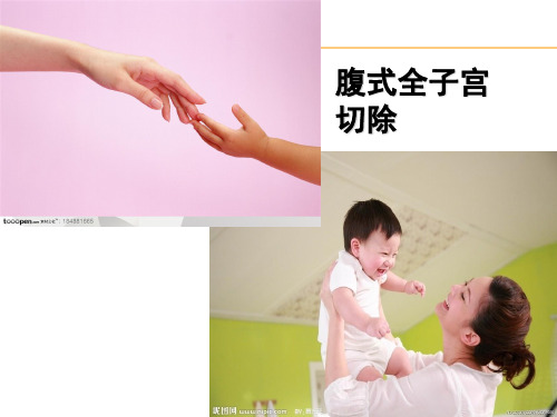 《腹式子宫全切术》PPT课件