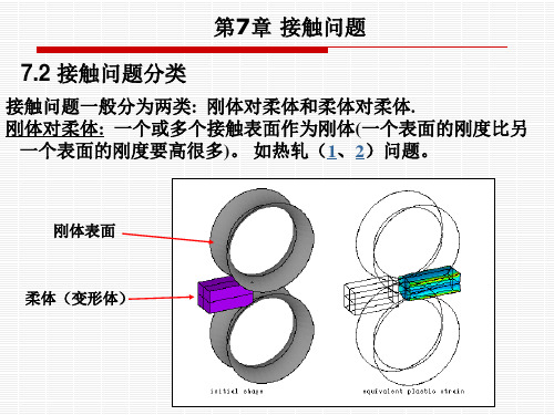 有限元基础理论课件第7章接触分析