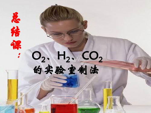 O2、H2、CO2的实验室制法(总结课)解读