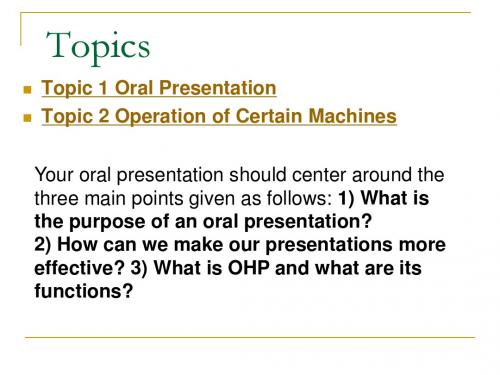 oral practice