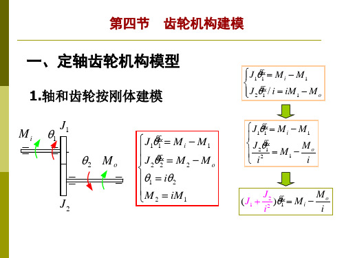 车辆动力学(4)-齿轮机构建模