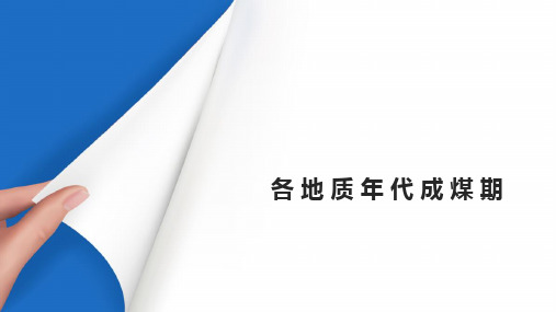 煤的生成 各地质年代成煤期(煤化学课件)