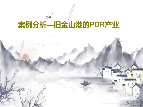 案例分析—旧金山港的PDR产业共23页文档