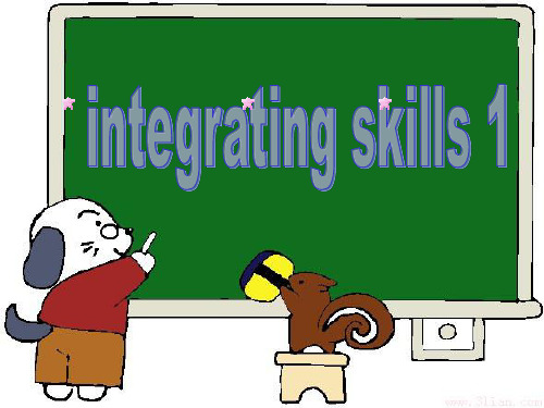 最新-2018学年高二英语 Unit 18 integrating skills课件 大纲 精品 