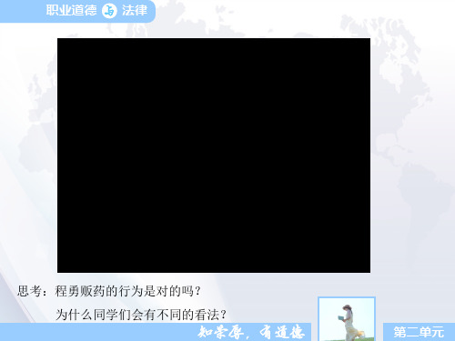 2018中职职业道德与法律第二单元课件