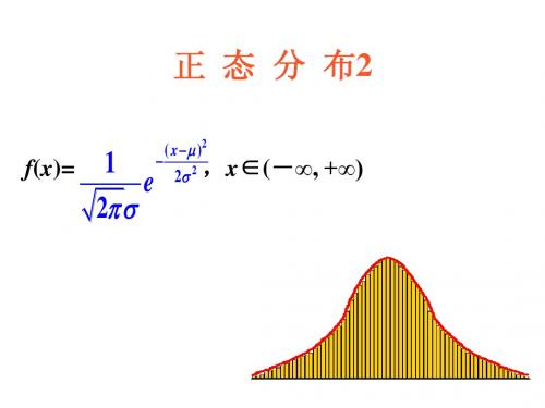 正态分布 2