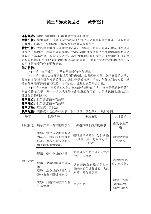 人教版高中地理选修2《第三章 海洋水体 第二节 海水的运动》_39