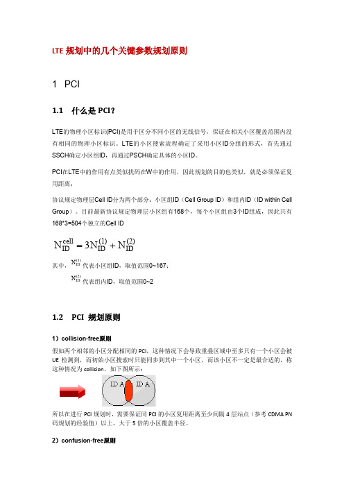 网优文档150：LTE规划中的几个关键参数规划原则