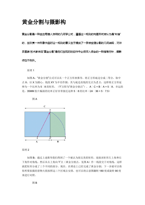 黄金分割与摄影构图