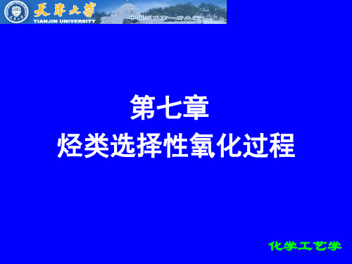 7烃类选择性氧化过程全解