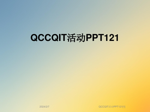 QCCQIT活动PPT121[1]