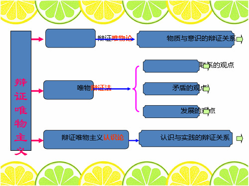 辩证唯物主义知识结构图