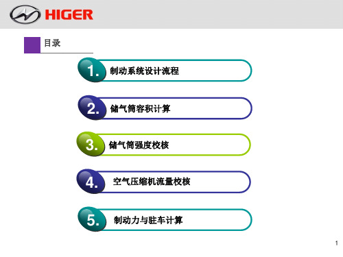 制动系统设计计算学习