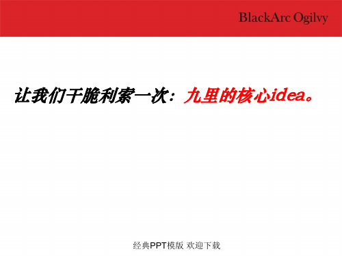 房地产营销推广方案案例九里