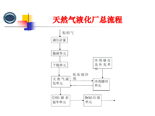 天然气液化厂流程概述