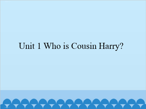 六年级上册英语 Unit 1 Who is Cousin Harry？ 湘鲁版.PPT教学课件50