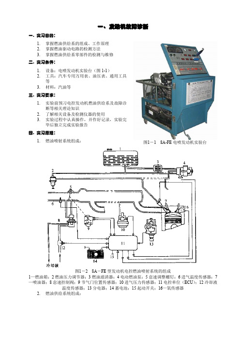 汽车故障诊断与排除实验指导书