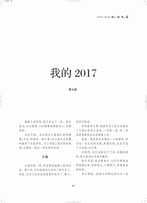 我的2017