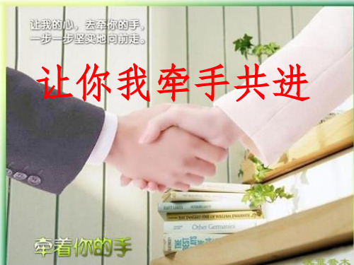 初中物理教师高效课堂培训课件:让你我牵手共进