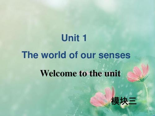 英语-高中-必修2-牛津译林版-Unit 1-Welcome to the unit 课件 (共36张PPT)