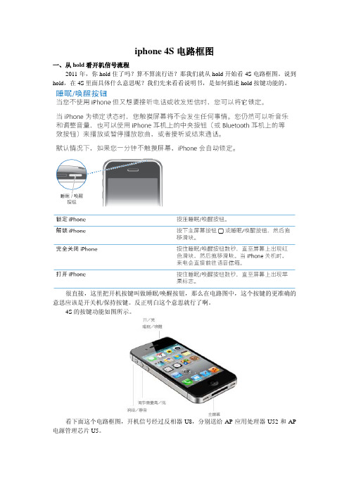 (参考资料)iphone 4S中文维修手册